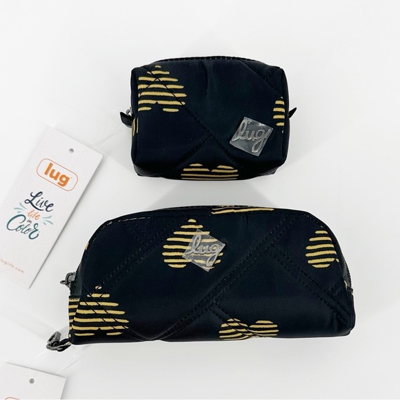 NWT Lug Bobsled XL Eyeglass Case & Choo Choo Mini Pill Box Set - Picture 1 of 5